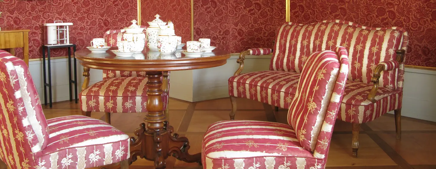 Foto: Staatliche Schlösser und Gärten Baden-Württemberg, Haseloff Schloss Kirchheim, Gartenzimmer